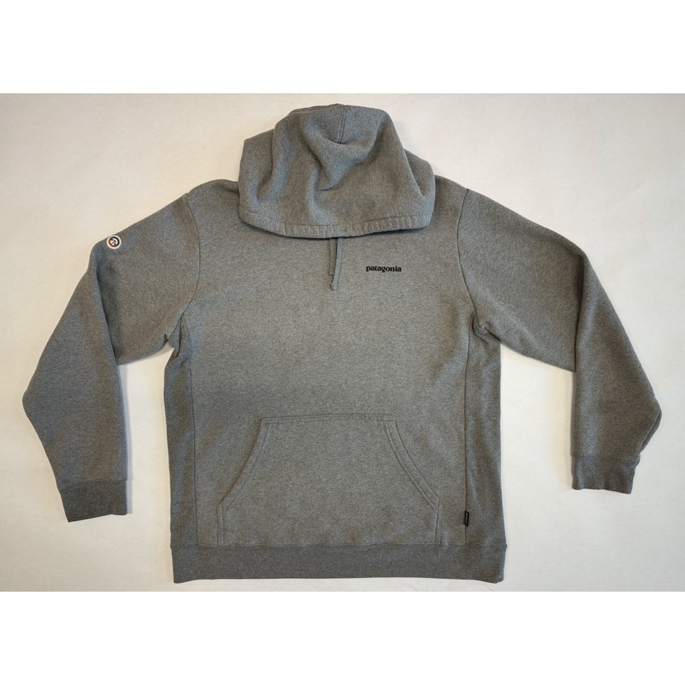 Patagonia Fitz Roy Icon Uprisal Echo Hoodie Sweatshirt Mens XL Gray